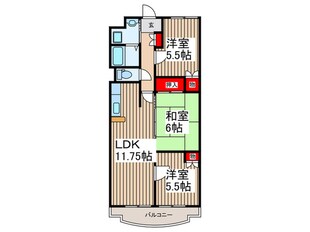 サンジェルマン　２の物件間取画像